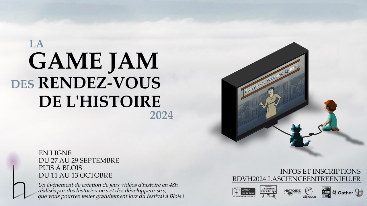 Game Jam des rendez-vous de l'histoire 2024