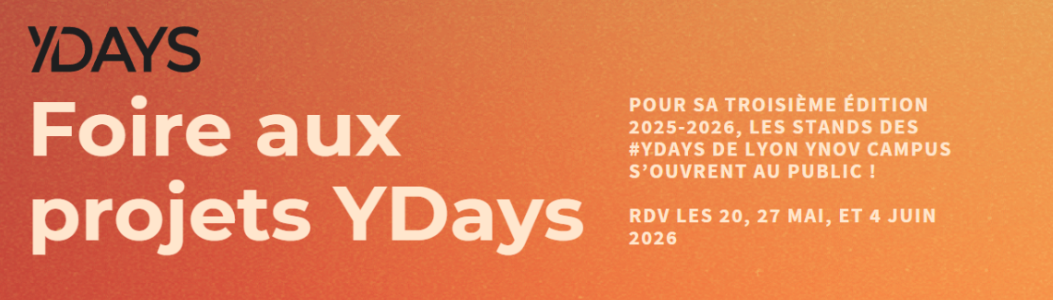 Foire aux projets Ydays